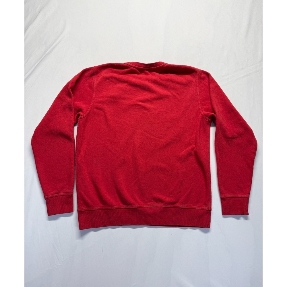 Nike Flowery Branch Basketball Sweatshirt Mens Medium Red Fleece Lined Swoosh - Picture 6 of 8